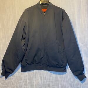 Red Kap Gray Workwear Perma Lined Bomber Jacket JT38NV5 Mens XL